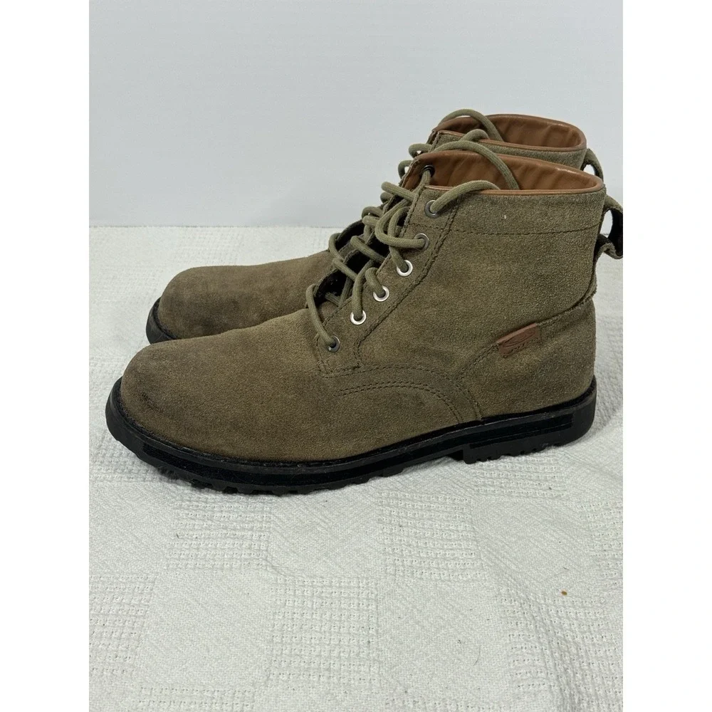 Keen Mens Brown Suede Lace Up‎ Ankle Boots Size 9.5
